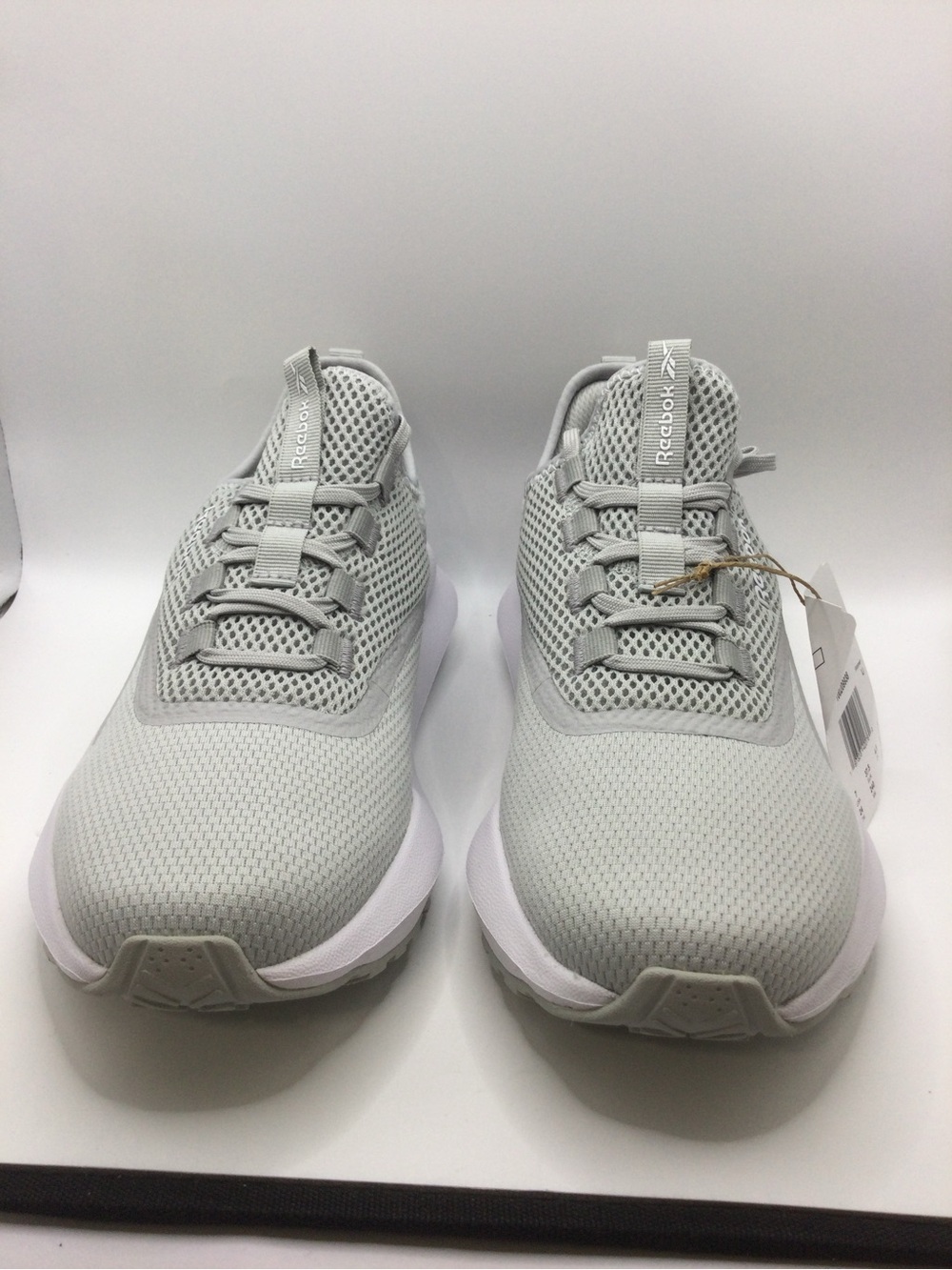 Reebok Light Gray Mesh Athletic Trainers